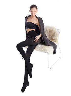 直供女式黑色15加厚秋冬季保暖连裤袜紧身显瘦弹力平板丝袜