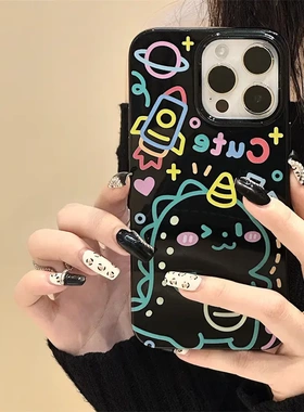 知泰iphone15promax果冻壳13/121614pro卡通xax适用