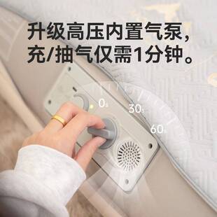 山约TPU20拉丝充气床垫全自动气垫床帐篷户外露营打地铺家用睡垫
