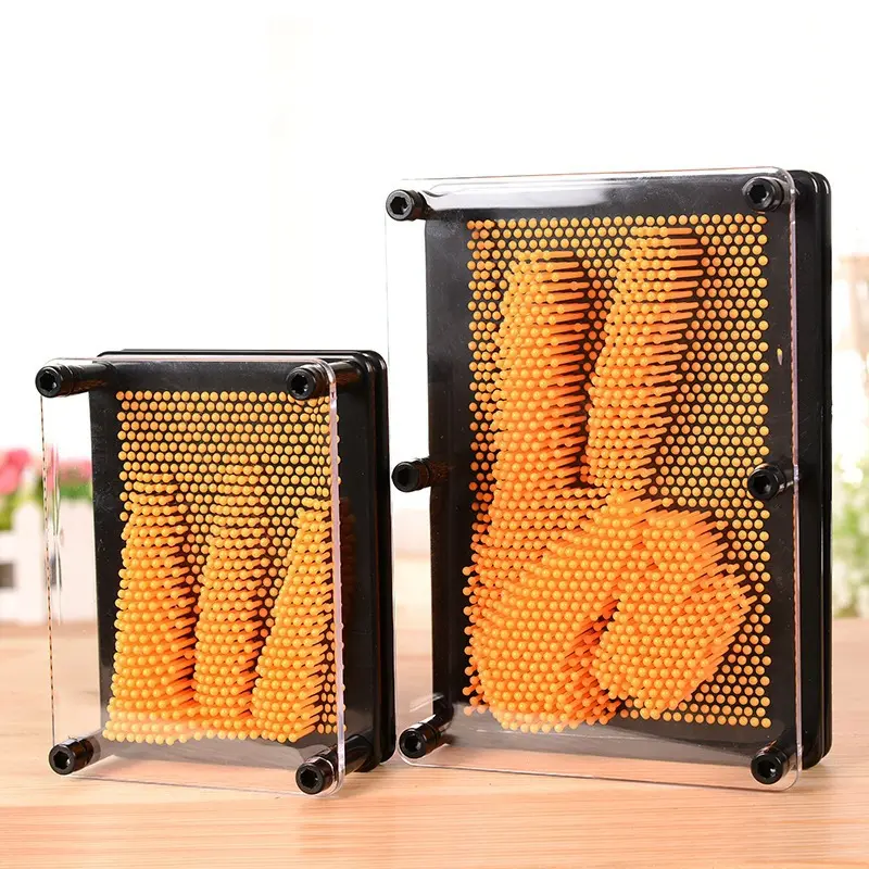 N1032 3D三维百变针画工艺品创意家居摆件立体针雕画情侣玩具