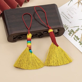 绒扫把挂件祈福宝宝床头压惊安睡端午节小扫把挂件