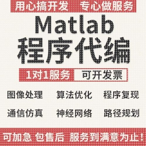 matlab代码帮做代编程电气彷真覆现通信图像处理深度学习神经网络