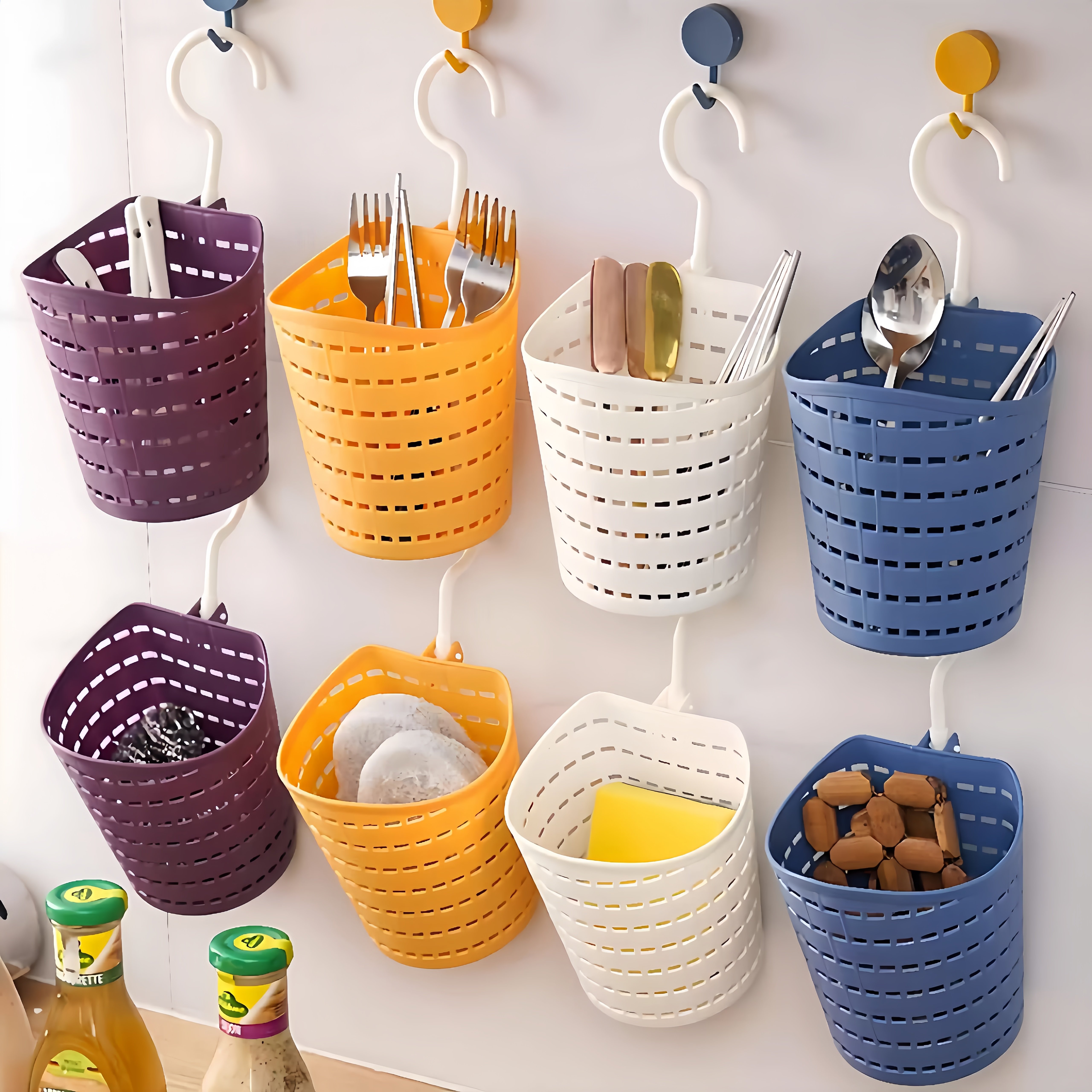 挂钩悬挂置物篮厨房挂篮