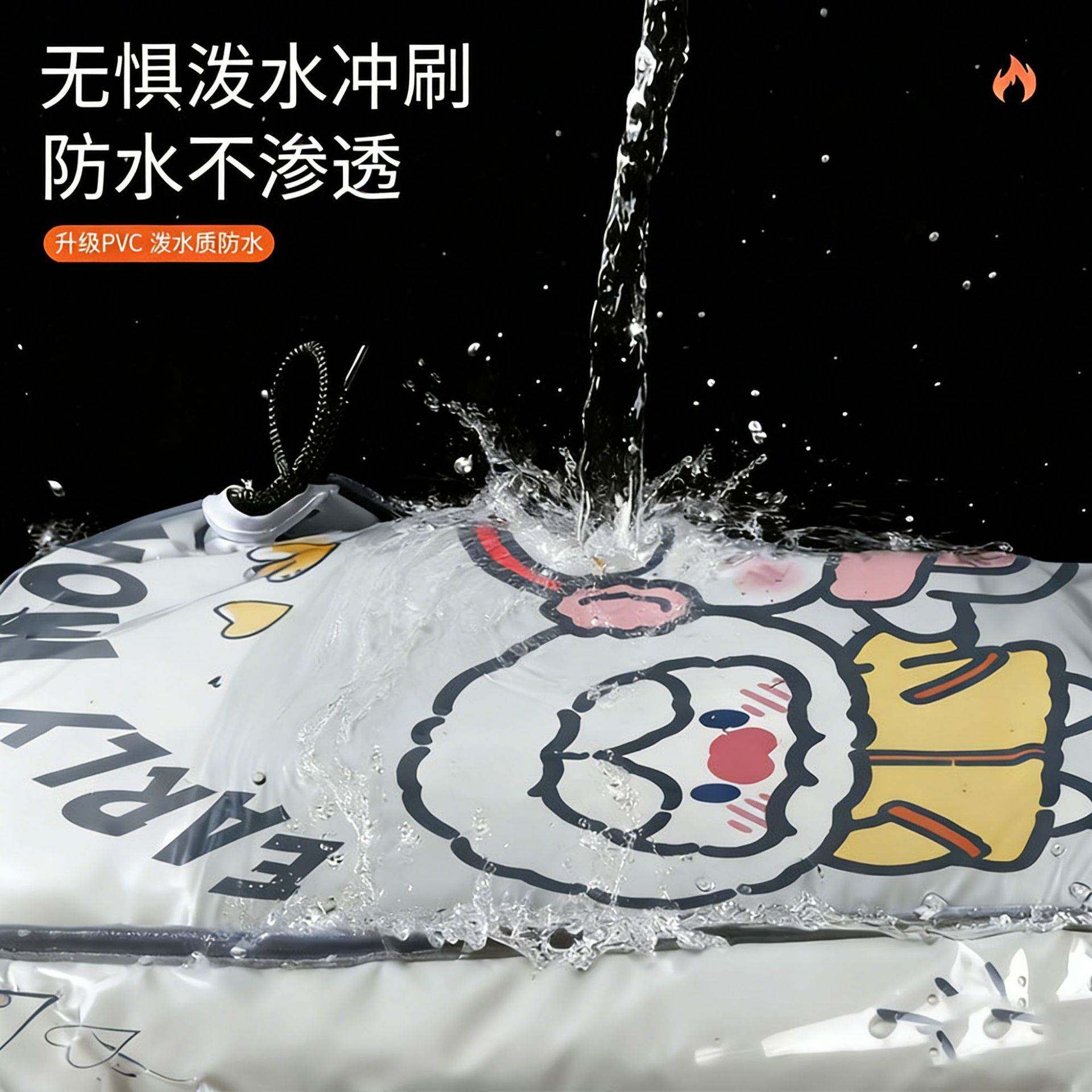 冬季电动车防水保暖手套摩托自行车加厚防风防水寒加棉骑行把手套