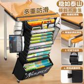 挂书袋大容量桌边书袋课桌旁侧面收纳学生初中高中生书桌侧边侧挂