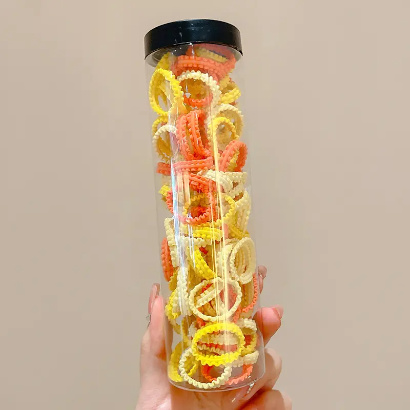 少儿彩色皮筋女童不伤发弹性好发绳扎头发可爱头绳宝宝发饰