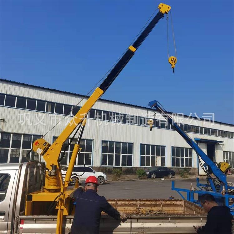 厂家销售船用小型起重机全自动液压小吊机柴油船用小吊机