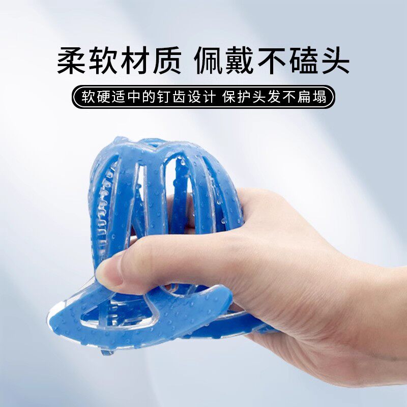 头盔内衬垫硅胶垫增高防压发骑行头盔垫片头发蓬松工人头盔隔热垫