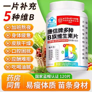 北京同仁堂内廷上用康信牌多种B族维生素片男女士专用复合vb正品