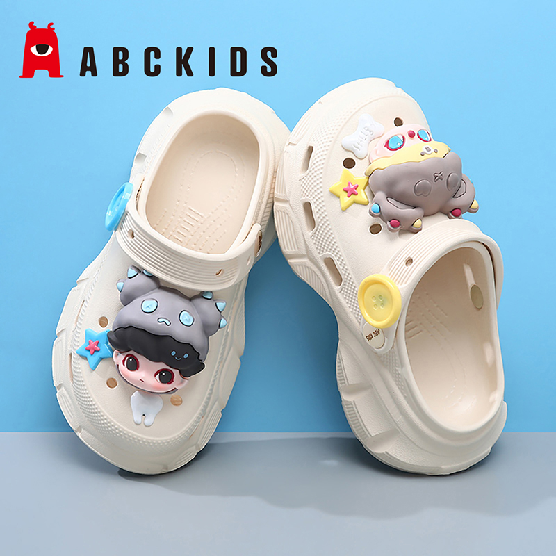 ABCKIDS儿童洞洞鞋2025夏季新款