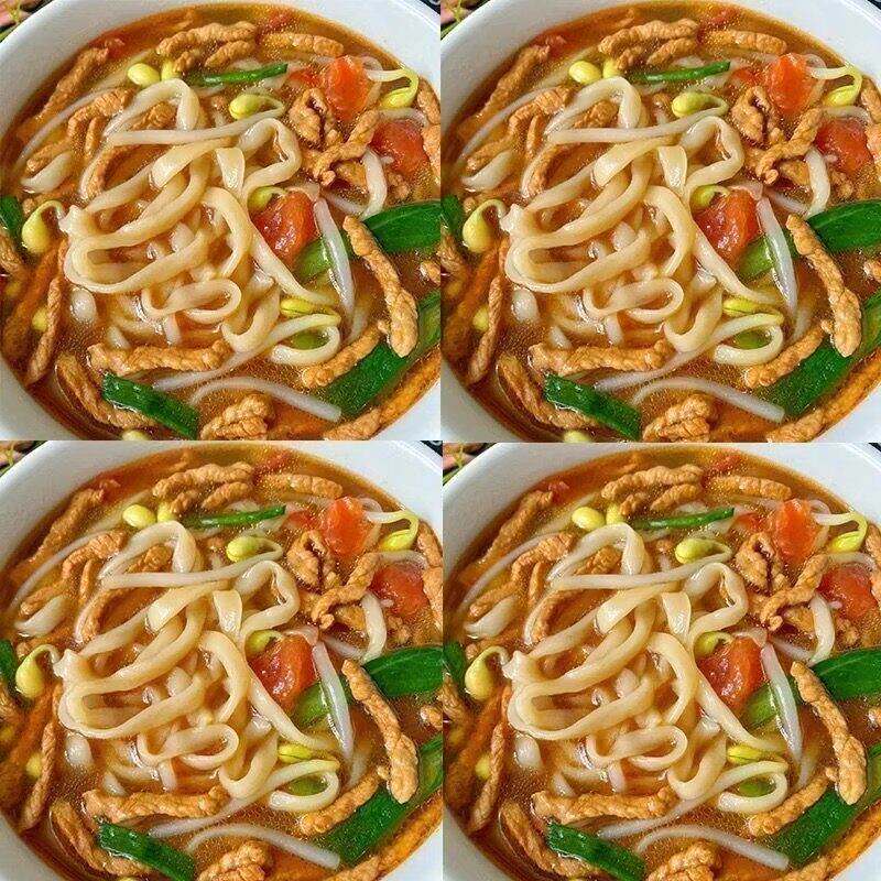 【买一箱送一箱】手擀面桶装非油炸方便面香辣牛肉面免煮冲泡夜宵