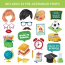 手作 新品 饰用品文创 学士帽铅笔20ps装 文化用品 幼儿园拍照道具