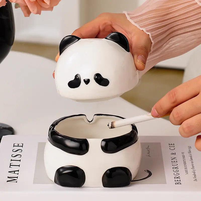 高级感纸巾盒家居客厅茶几桌面收纳创意抽纸盒套装饰品陶瓷手绘