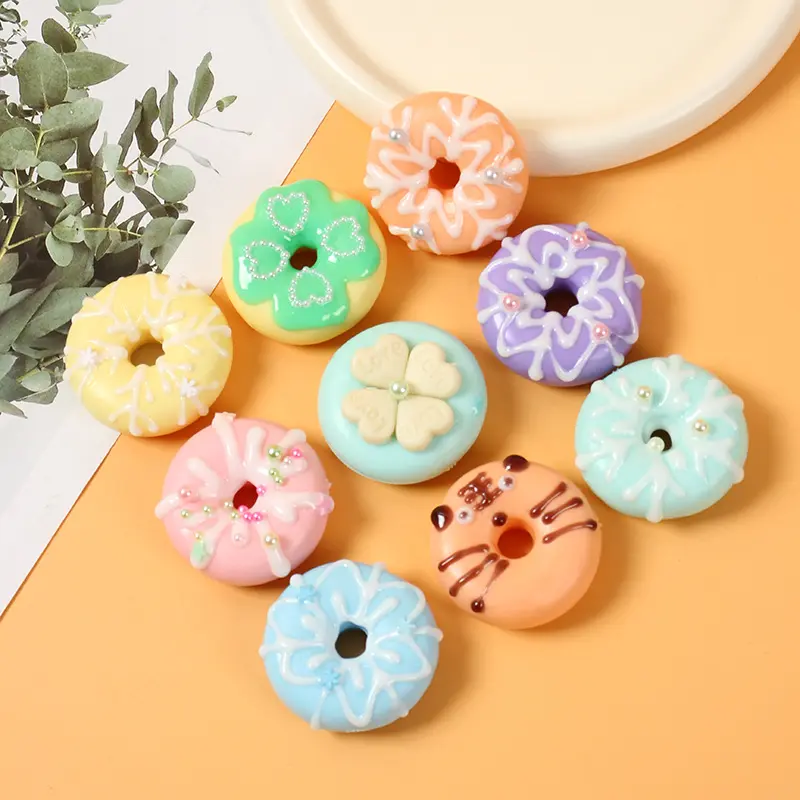 4m仿真甜甜圈蛋糕模型龙色系pv仿真甜品仿真食玩PVCTQ9683461中国