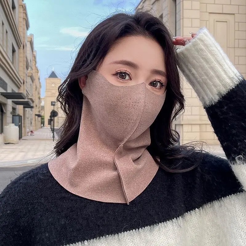 冬骑行保暖面罩护颈立体护脖颈保暖口罩户外运动滑雪防寒防风面罩