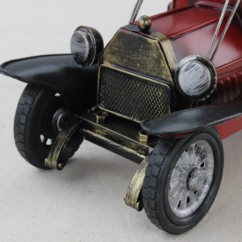 创意铁皮玩具 复古模型 家居摆件 少儿礼物QC012车模型彩绘欧式