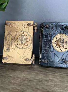 跨境新品木乃伊死亡之书book of the dead树脂工艺品摆件魔法书本