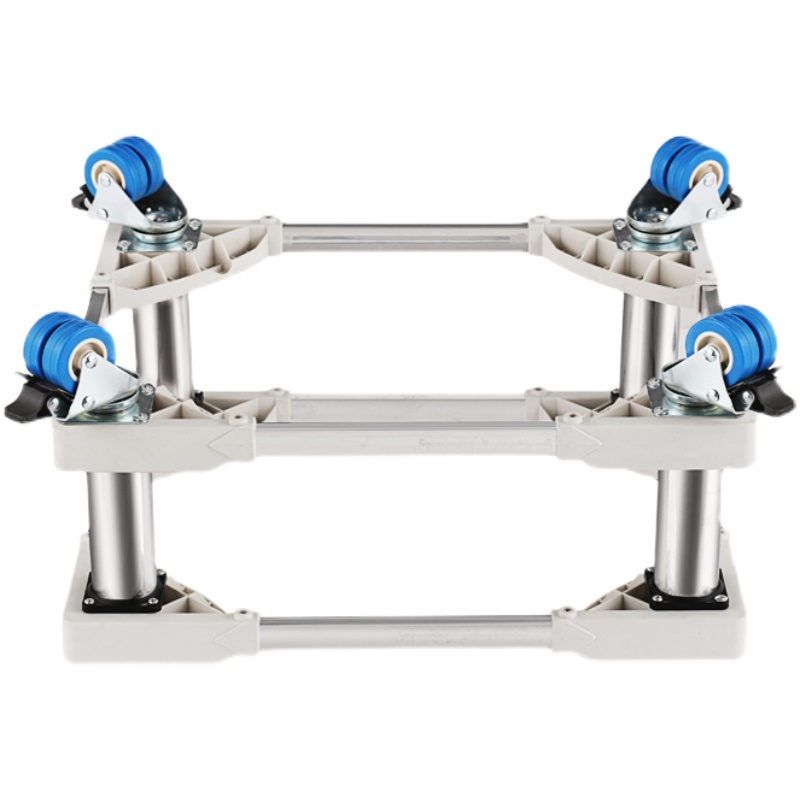 全自动波轮洗衣机底座加y高移动托架不锈钢垫高架子支架