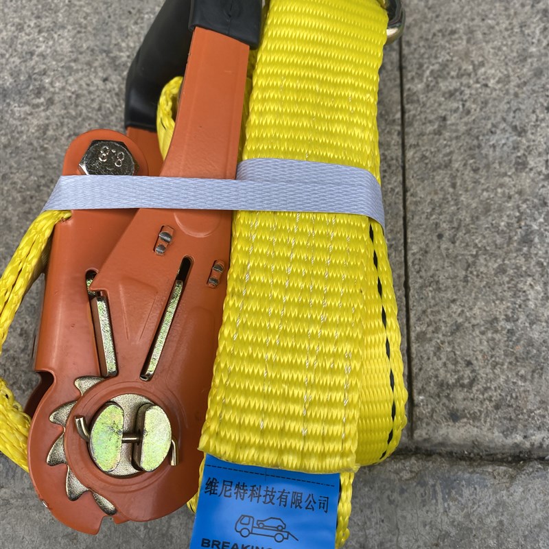 8吨加厚货车捆绑带5CMv双挂钩万能紧绳器2寸拉紧器刹车绷带