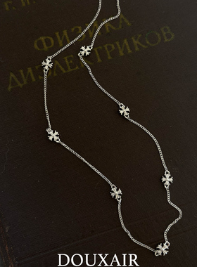 秋冬复古十字架项链女配饰