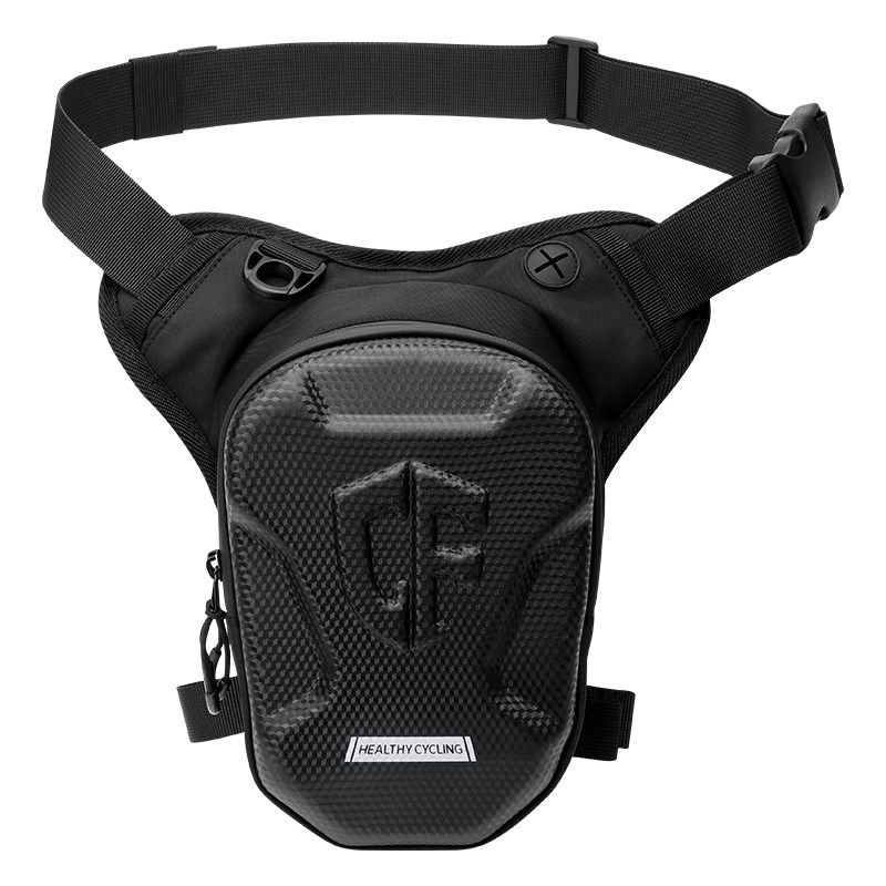 摩托车腿包男机车k腰包男士斜挎包运动多功能男款背包防水骑行工