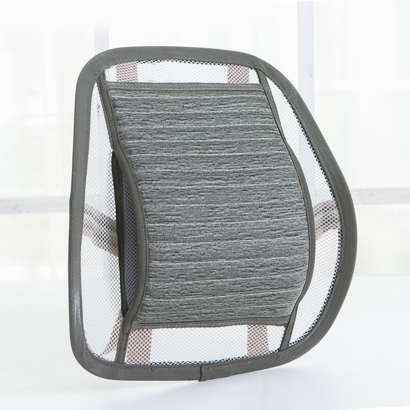 腰靠夏季木珠透气护腰靠垫坐垫一体办公室座N椅靠背腰托汽车腰靠