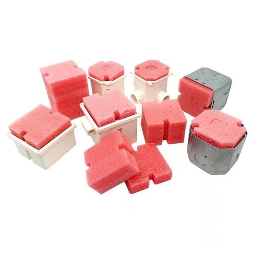 86型线盒填充泡沫预埋线盒填充泡沫堵I保护盖堵头开关底盒填充泡