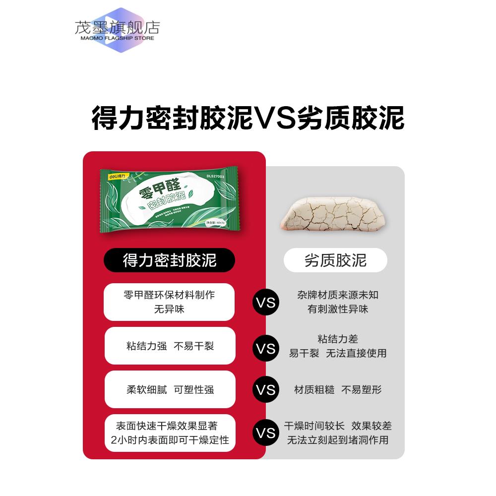膨胀螺丝洞修补工具密封胶泥空调洞孔H堵漏堵洞神器补墙洞下水道