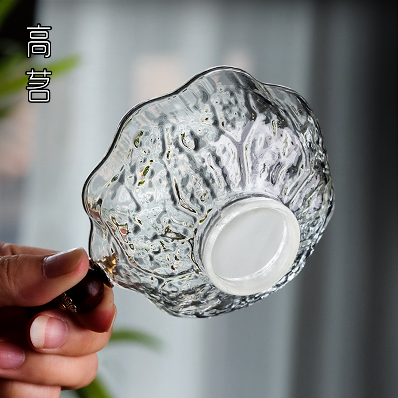 玻璃茶滤公道杯一体套装泡茶器茶叶过滤网茶漏斗高档X功夫茶具配