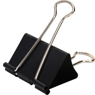 特大号长尾夹加h大夹子固定器超大号凤尾夹燕尾夹画板钢夹金属票