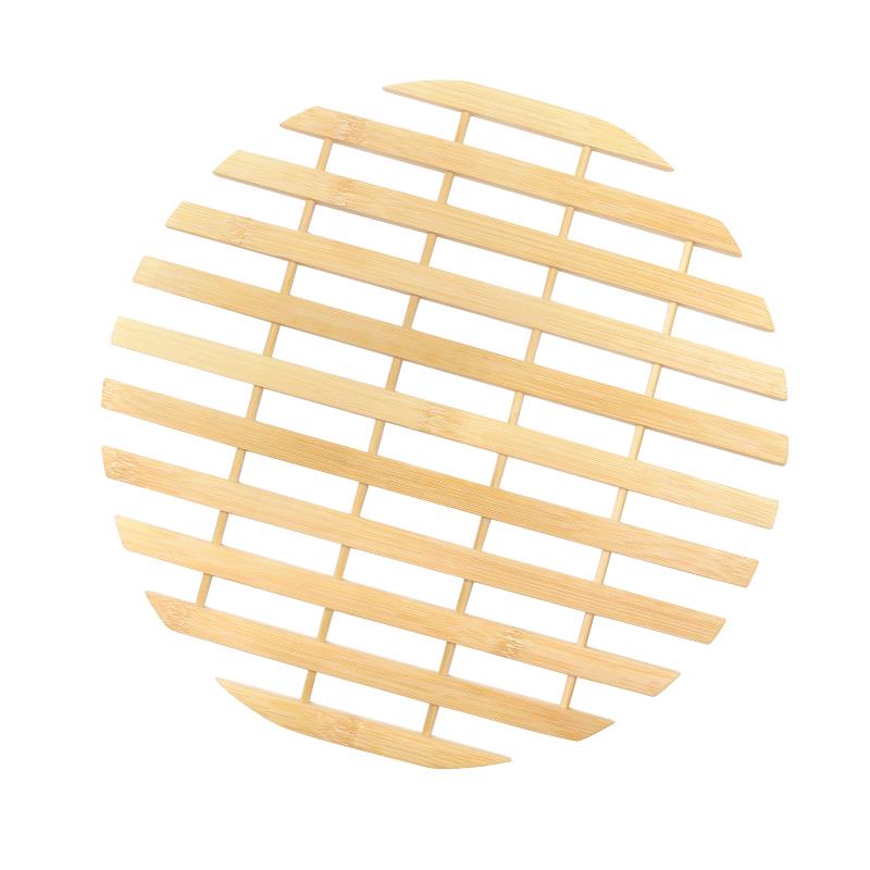 蒸锅竹篦子竹蒸片厨房蒸笼家用竹子蒸格圆形屉子迷Q你竹制蒸架28c