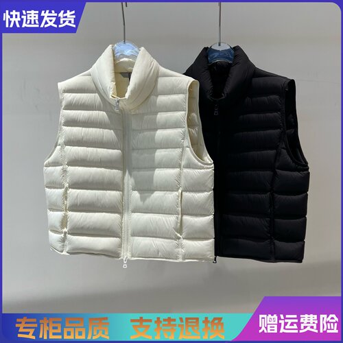 艾诺丝正品国内代购2026秋季新款立领羽绒马甲女上衣004108-1180