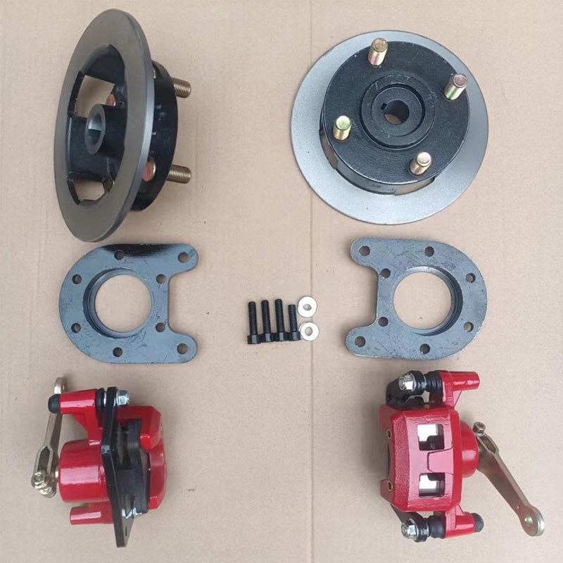 机械碟刹改装鼓刹升级碟t刹三轮车碟刹改装电动四轮车碟刹重载配