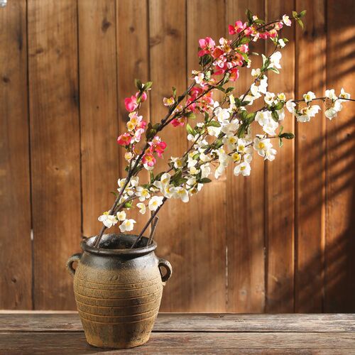 仿真花复古中式家居客厅饰品假花绢花永生花造景装饰摄影拍照道具
