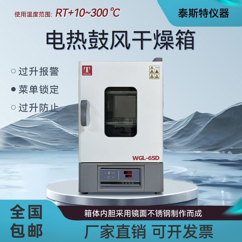 230D泰斯特电热鼓风干燥箱WGL-65D烘箱WGL-45L烤箱WGL-125T加热管