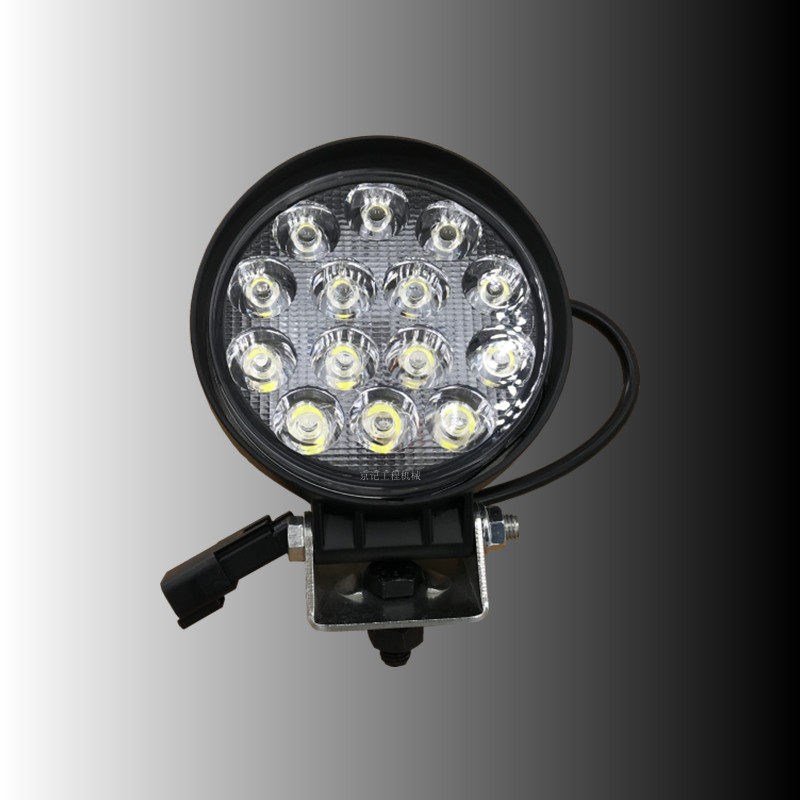 挖掘机LED大灯顶灯卡特E320/323/330/349/336 GC钩机大臂灯散白光