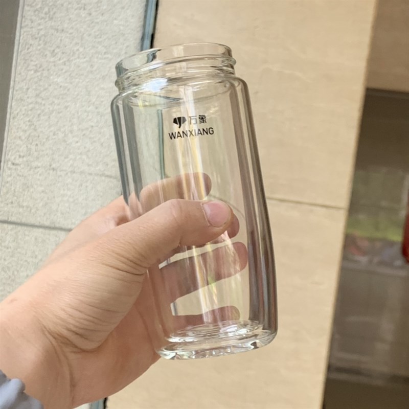 万象玻璃杯配件双层杯体原装玻璃杯身杯盖V17/16/66/V186L/V187L图片
