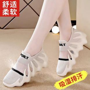 瑜伽室内专用软底轻便减震运动鞋女训练健身鞋女跳绳厚底跑步机鞋