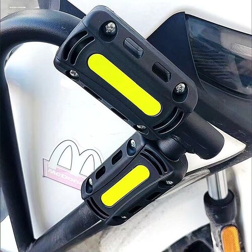 适用护杠防撞块铃木UY豪爵UHR150AFR125摩托车保险杠pcx160防摔胶