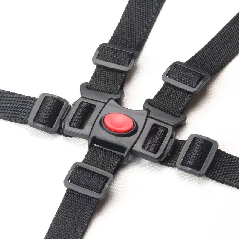 儿童餐椅安全带推车藤椅三点式五点式绑带婴儿车电动三轮车保险带