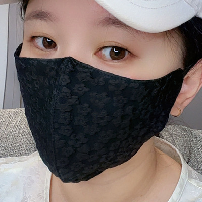 口罩女士冬季加厚保暖棉布防寒风