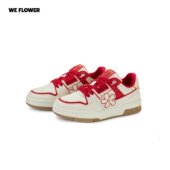 男女同款 WeFlower马年新款 百搭舒适小花国潮板鞋