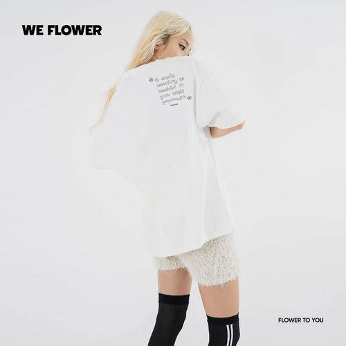 We Flower（服饰）印花短袖T恤男女同款
