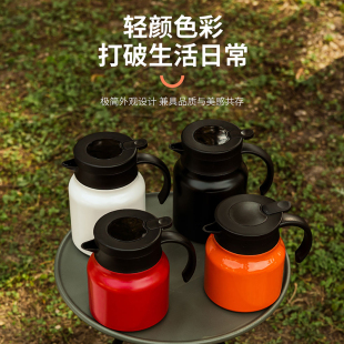 不锈钢焖茶壶家用老白茶闷泡壶茶水分离网红保温水壶大容量泡茶壶