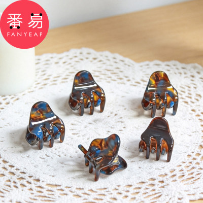 抓夹/小/刘海E1pq808-可爱抓夹小夹子头饰发夹侧边前额碎发刘海夹