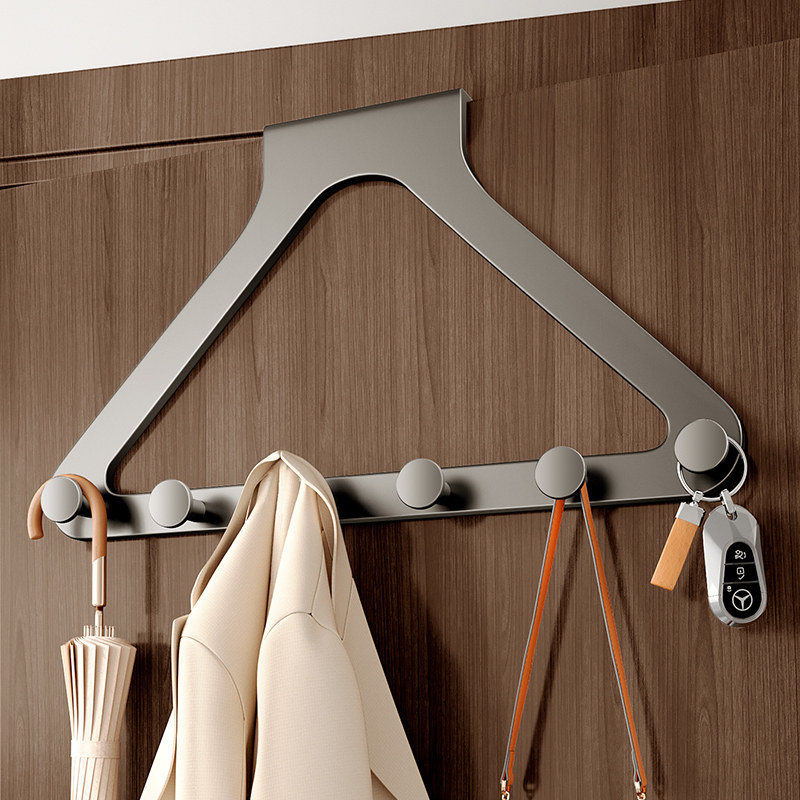 衣柜挂钩门后挂衣架外侧面挂架置物架柜顶柜子侧边挂衣钩收纳神器,收纳整理,挂钩/粘钩,淘宝优惠券,粉丝福利购,淘宝优惠卷