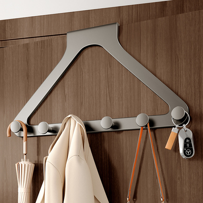 门钩衣柜免打孔挂衣神器不伤衣