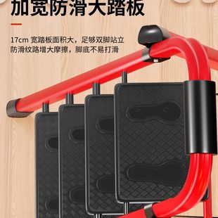 梯子家用折叠伸缩多功能室内人字梯折叠梯楼梯步梯阁楼梯加厚便携