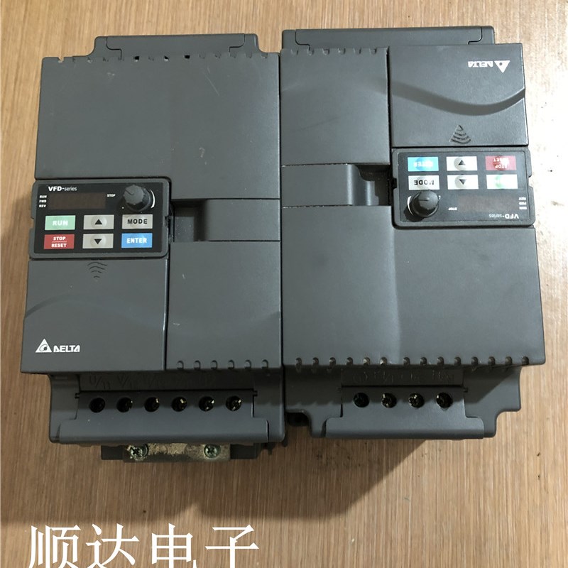 9新台达变频器VFD-E系列VFD110E43A 380v 11kw拆机功能齐全包好