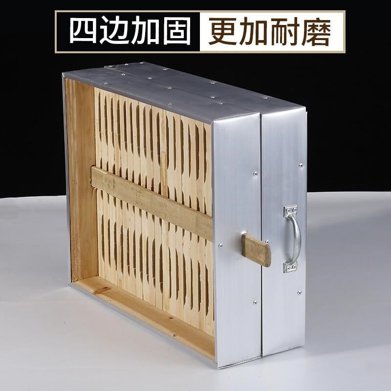 52*42方形竹蒸笼铝合金包边蒸屉包子馒头小笼包笼屉商用工厂批